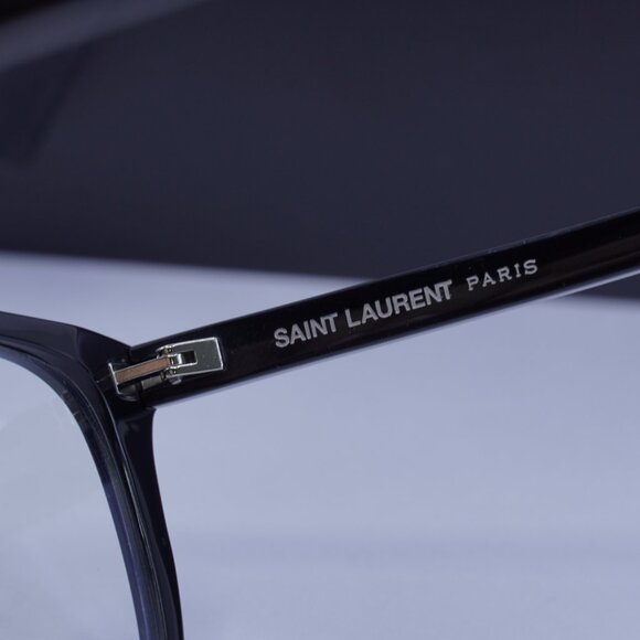 Saint Laurent SL343 003 Square Eyeglasses 55mm – Black - Picture 6 of 9